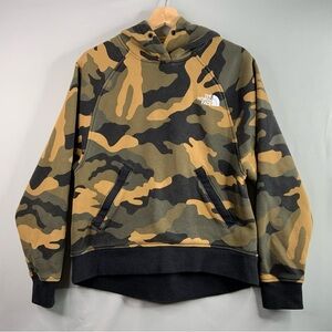 The North Face Camouflage Hoodie - Black and Brown
